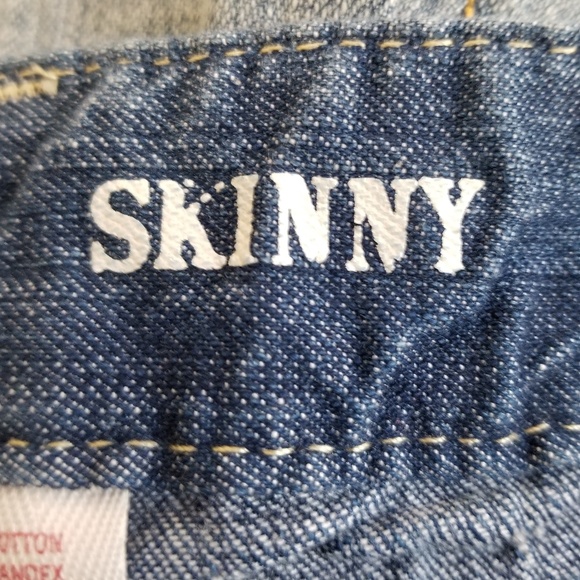 Mossimo Supply Co. Women's Lowest Waist Straight Skinny Jeans Size 11 Short NEW - Picture 9 of 11